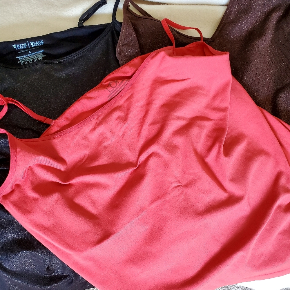 3 Camisoles.